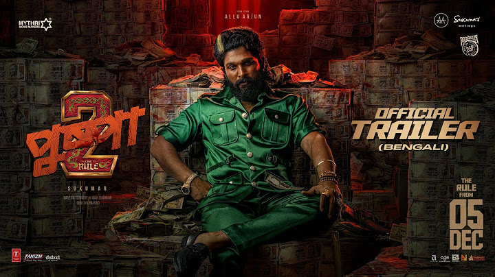 Pushpa 2 The Rule Trailer (Bangla) | Allu Arjun | Sukumar | Rashmika Mandanna | Fahadh Faasil | DSP