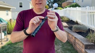 Retractable Golf Swing Training Aid for Warm Up