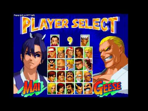 Real Bout Fatal Fury 2 @ Fightcade - Papsp vs KITT [1080p/60fps]