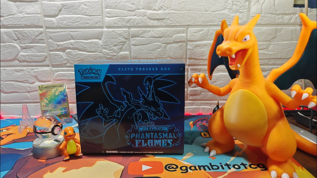 Apertura ETB #PhantasmalFlames #PokemonTCG