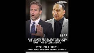Stephen A Smith and Max Kellerman situation