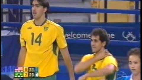 MEN'S ATENAS 04 - BRA 3 X 0 EUA - SEMIFINAL
