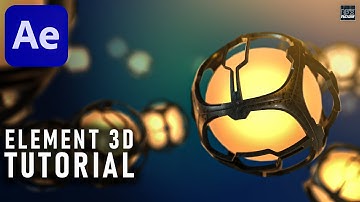 Create Abstract 3D  with After Effects and Element 3D