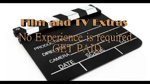How do you become a TV show extra?