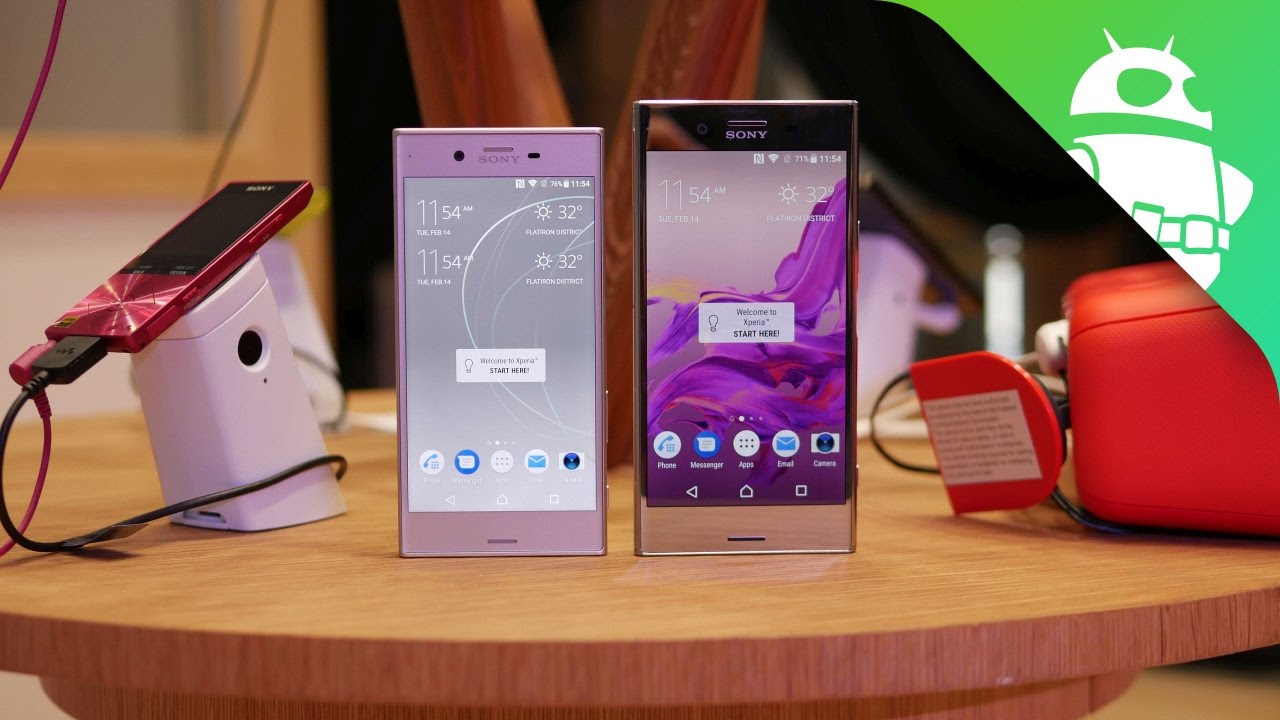 Sony Xperia Xz Premium Xzs Hands On Youtube