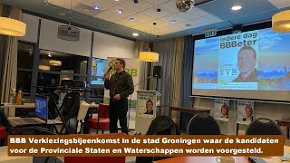 Kandidaten Bbb Ps Groningen Waterschap Hunze En Aas Noorderzijlvest