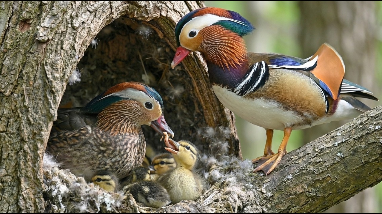 Mandarin Duck: 300 Days From Egg to Survivor | Love, Danger, and Survival