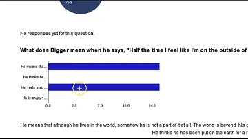 USING THE SUMMARY OF RESPONSE OPTION TO  ANALYZE DATA IN GOOGLE FORMS BY JUAN LUGO AND MICHELLE MADR