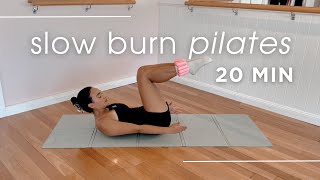 20 MIN SLOW BURN PILATES | Gentle Full Body At Home Pilates Workout (Beginner Friendly)