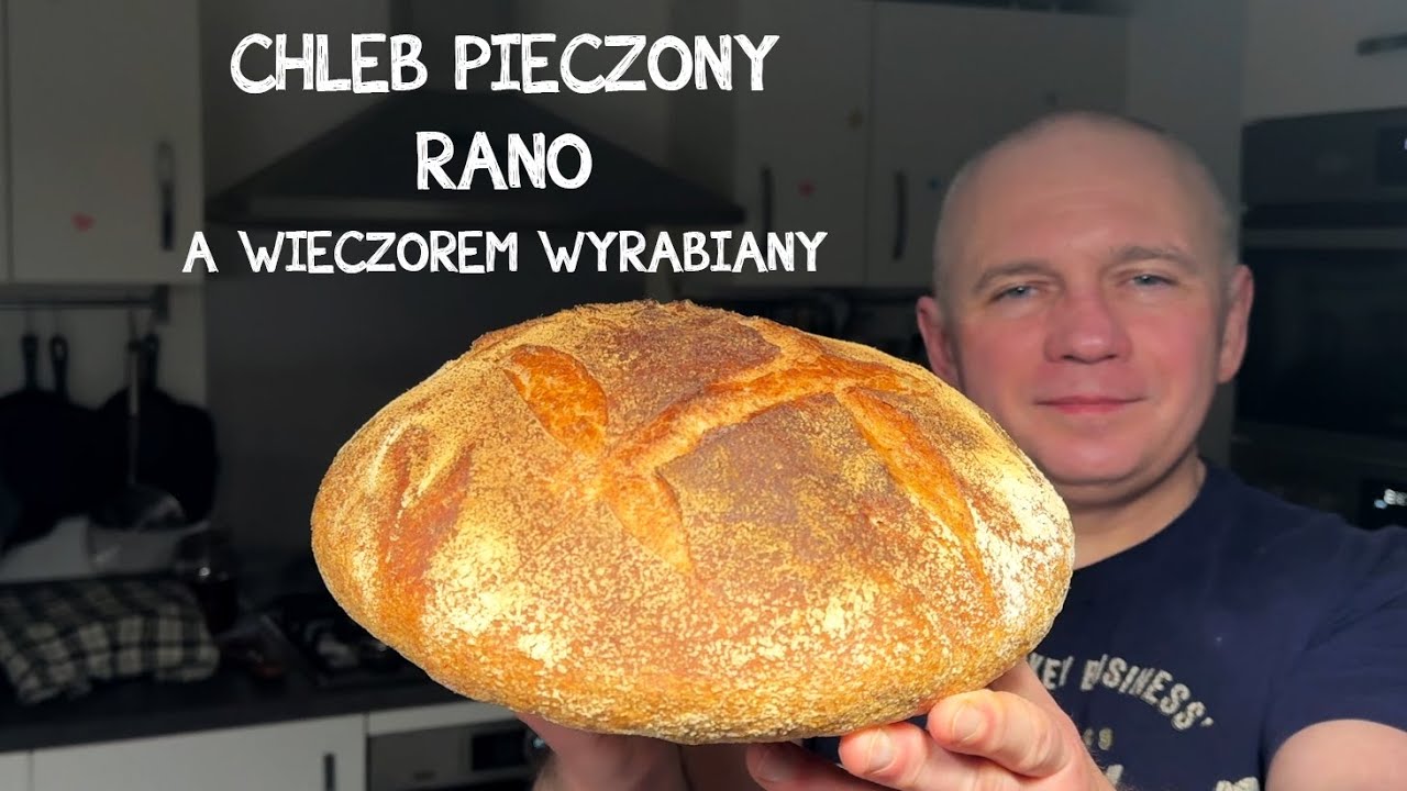 Jak upiec chleb z samego rana a wyrobić wieczorem! Chrupiący i ciepły chleb na śniadanie!
