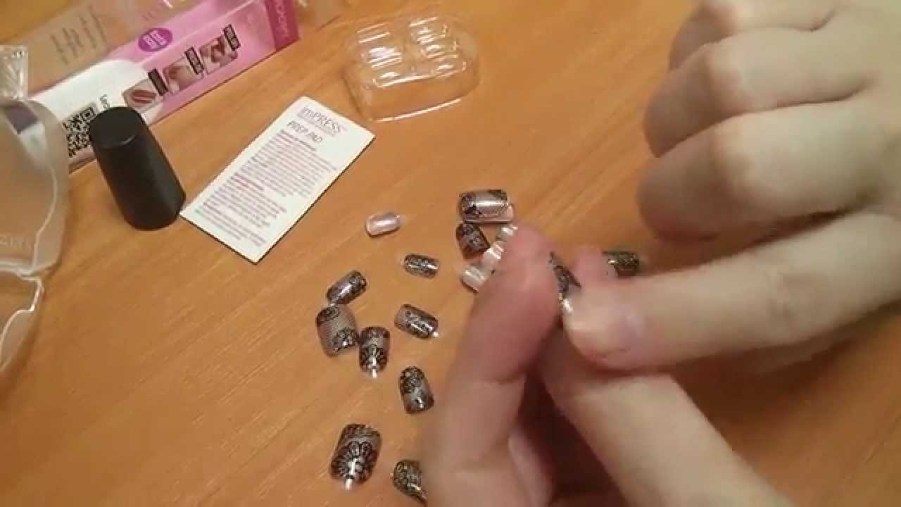 Наращивание ногтей в прошлом! Импресс маникюр
