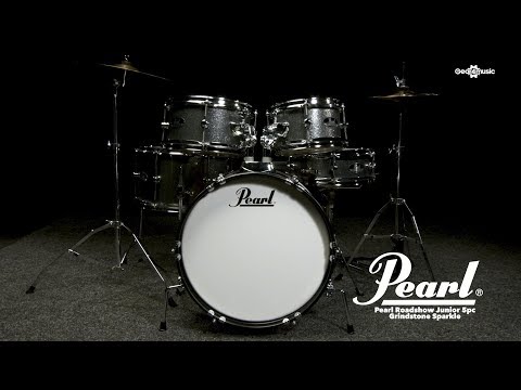 pearl-roadshow-junior-5pc-complete-drum-kit,-grindstone-sparkle-|-gear4music