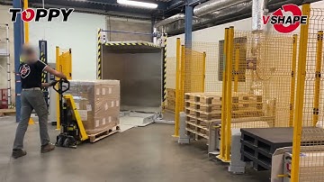 Pallet inverter "V-Shape" (BOXES)