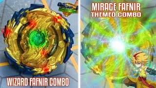 Fafnir Evolves Mirage Fafnir Combo Beyblade Burst Sparking Wizard Fafnir 8 Nothing Gen