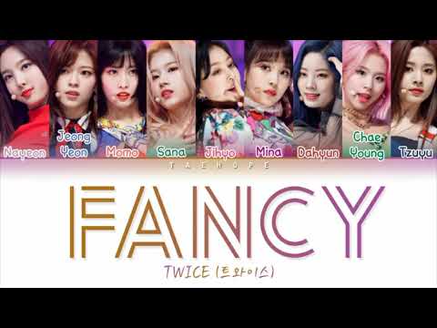 TWICE (트와이스) - “FANCY” (Color Coded Lyrics Han/Rom/Eng/작사)