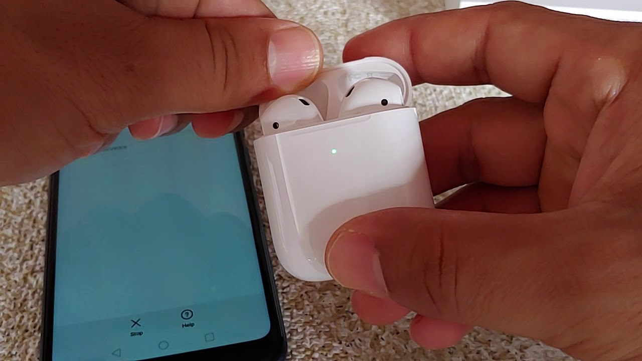 How to pair Apple Airpods 2 Huawei - YouTube