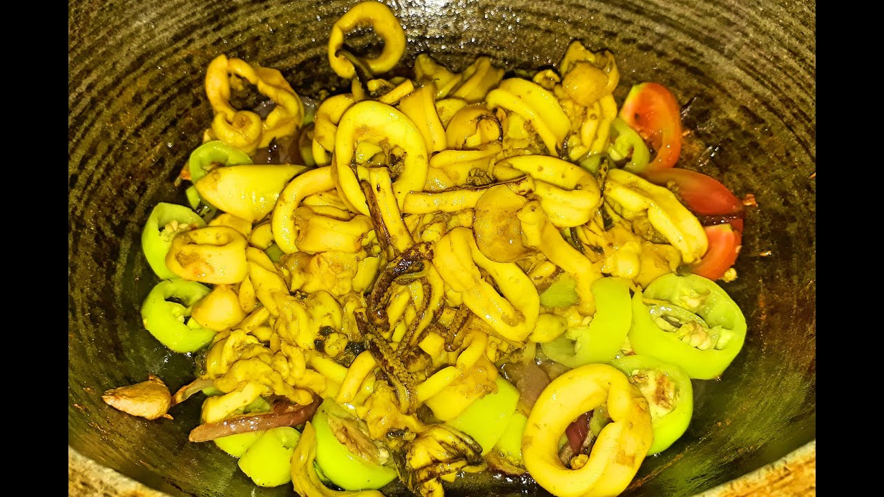 Tasty Devilled CUTTLE Fish Preparing Sri Lankan Style Village Farming tasty-devilled-cuttle-fish-preparing-sri-lankan-style-village-farming
