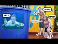 Last To Fall In The DUNK TANK CHALLENGE Wins $10,000 **FREEZING WATER** 🎯💧| Sawyer Sharbino