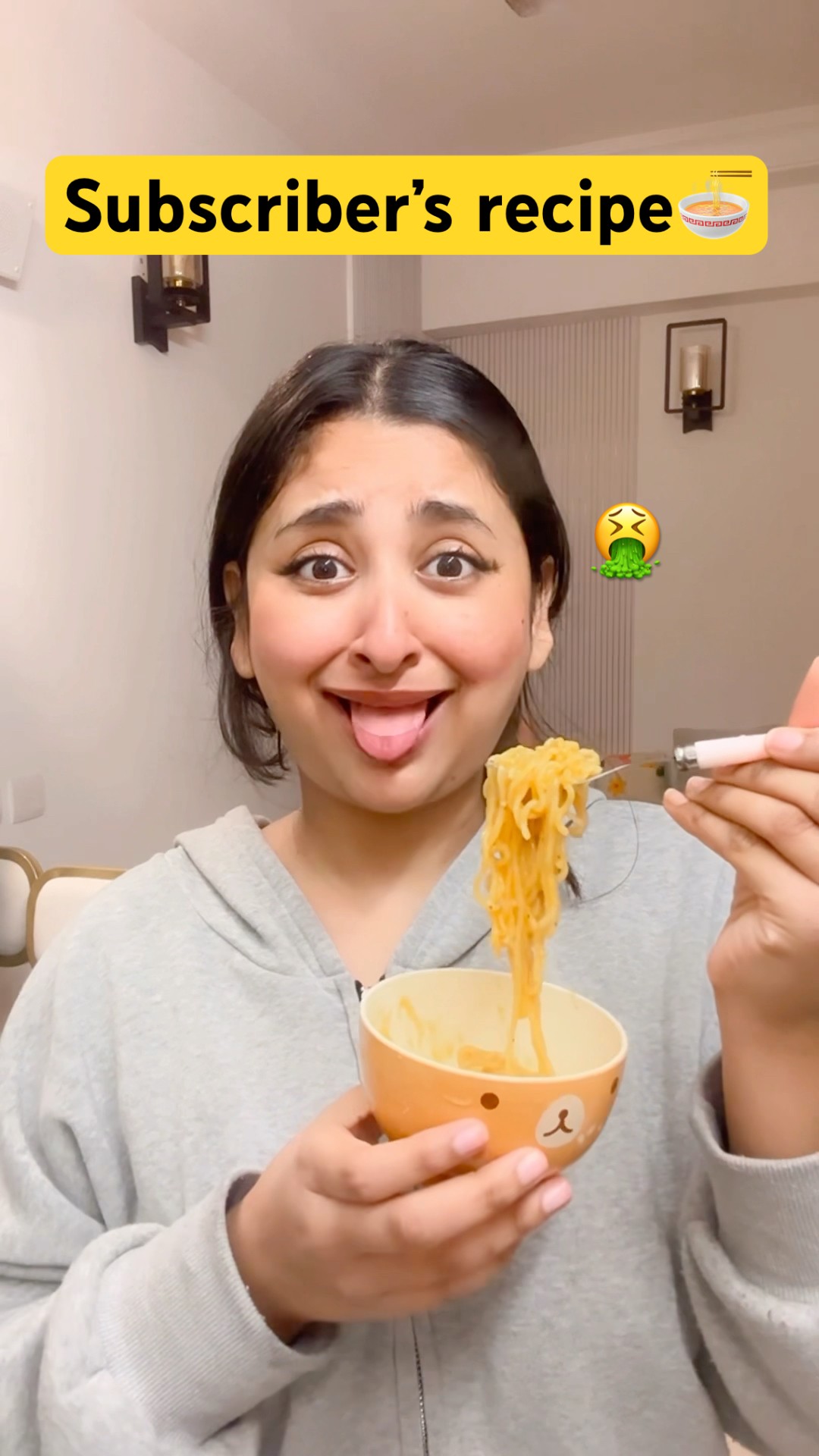 I Made Maggie Using Subscriber’s Recipe #minivlog #ytshorts #shorts