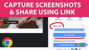 How to Take Screenshot and Share using Link using Google Chrome Extension