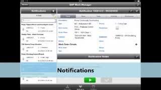 SAP Work Manager Screen Shots