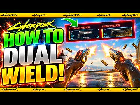 Cyberpunk 2077 - How To Dual Wield Weapons Guide (NO MODS - Consoles & PC)
