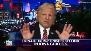 Donald Trump impersonator John Di Domenico feeling the love on 'Red Eye' after Iowa loss