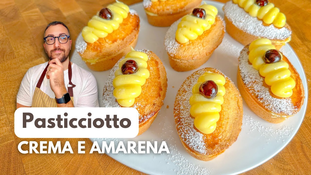 Pasticciotto con Crema e Amarena: Fatti a Mano