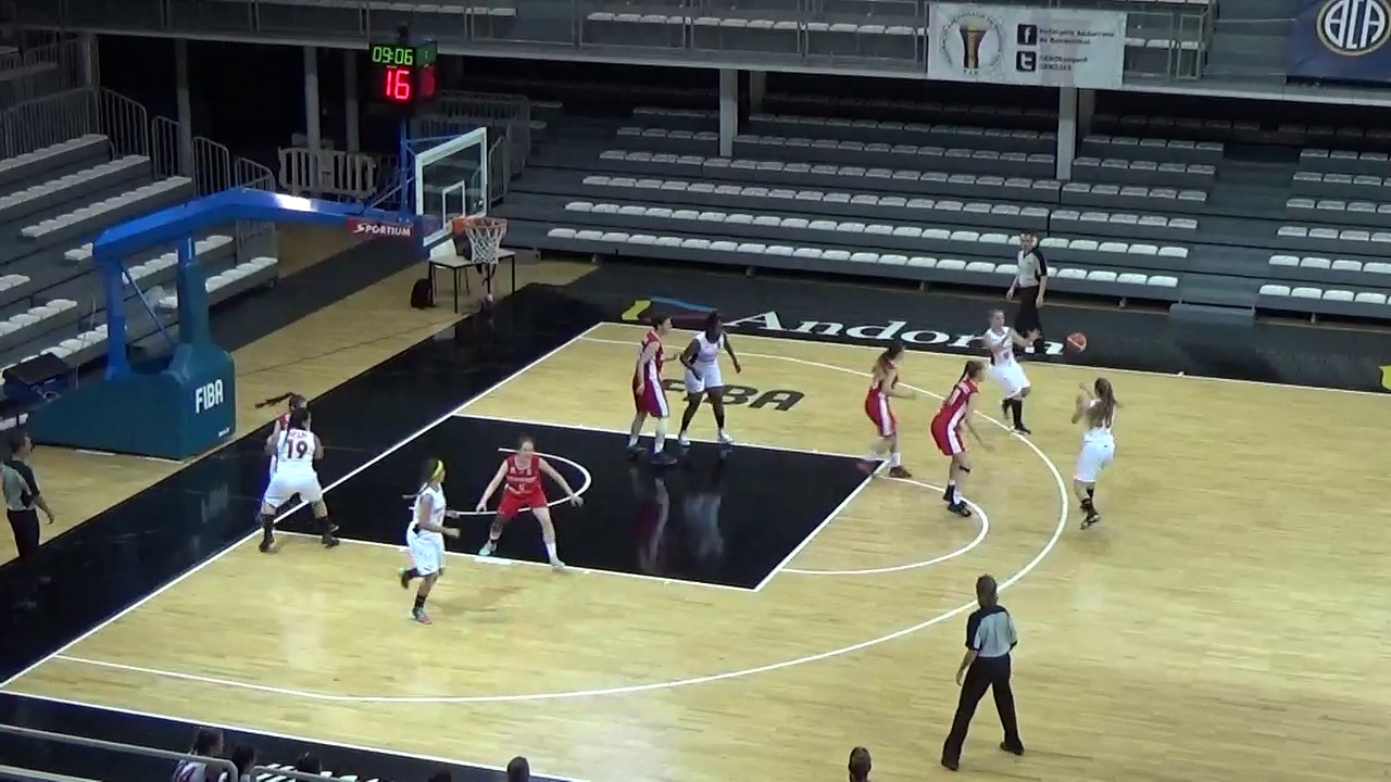 Women's Basketball European Championship 2016 division C U16 GIB vs GEO