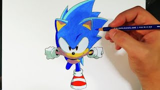 ¡Cómo Dibujar a SONIC paso a paso! | Dibuja en DIRECTO con ArteMaster 🔴