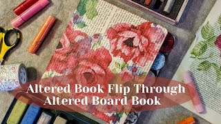 Altered Book Flip Through: Altered Board Book