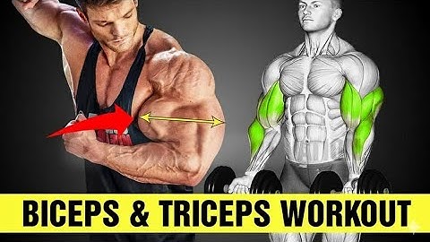 7 BEST BICEPS & TRICEPS EXERCISES for Bigger Arms 💪 | Arm Workout