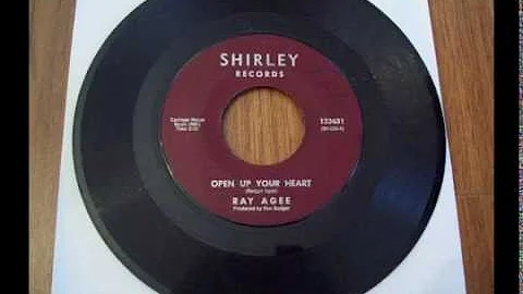 RAY AGEE Shirley 45 RPM OPEN UP YOUR HEART / THE G...