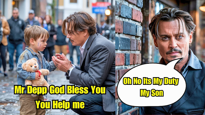 Johnny Depp Saves a Blind Boy’s Mom in Shocking Street Encounter!