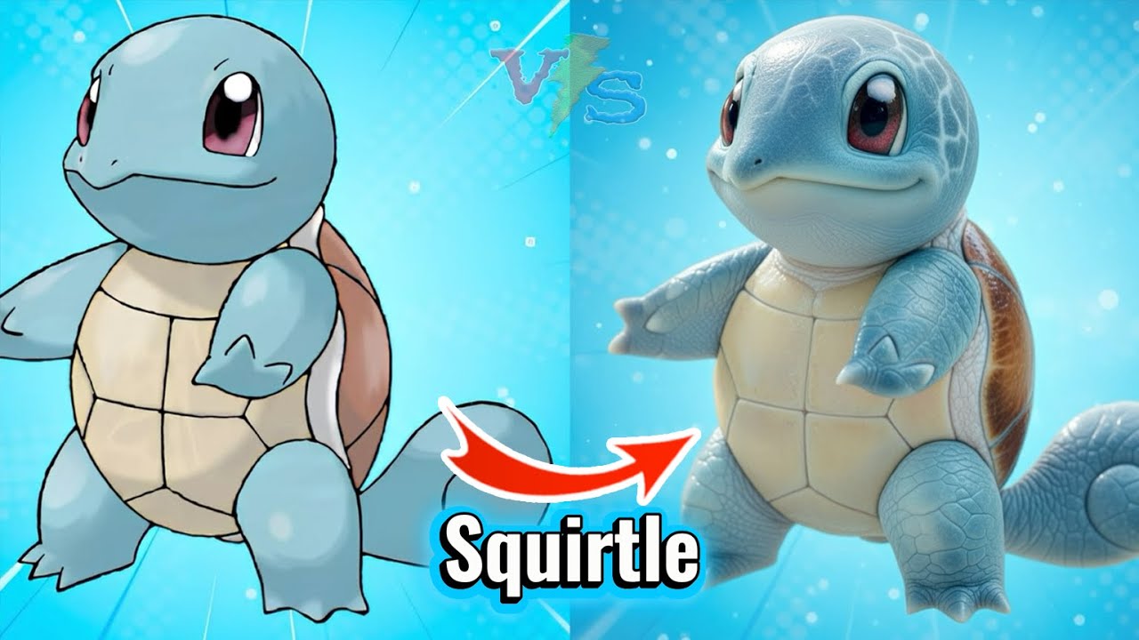 Pokémon Wilds in Real Life | ポケットモンスター Anime to AI ⚔️