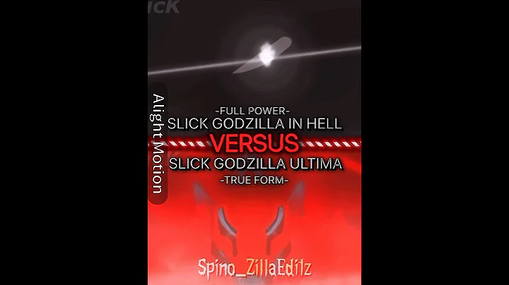 Slick Godzilla In Hell vs Slick Godzilla Ultima #slick #edit #shorts