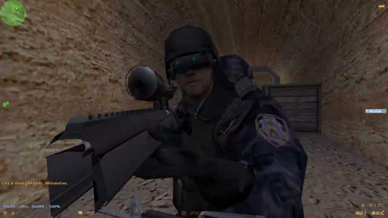 Counter-Strike 1.6 | Day 1471 | Map : de_sediment (CT)