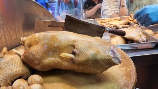 Hongkong #MarinatedGoose，Master skills #PigEars #Duck #chicken #GooseLiver #HongkongStreetFood #asmr