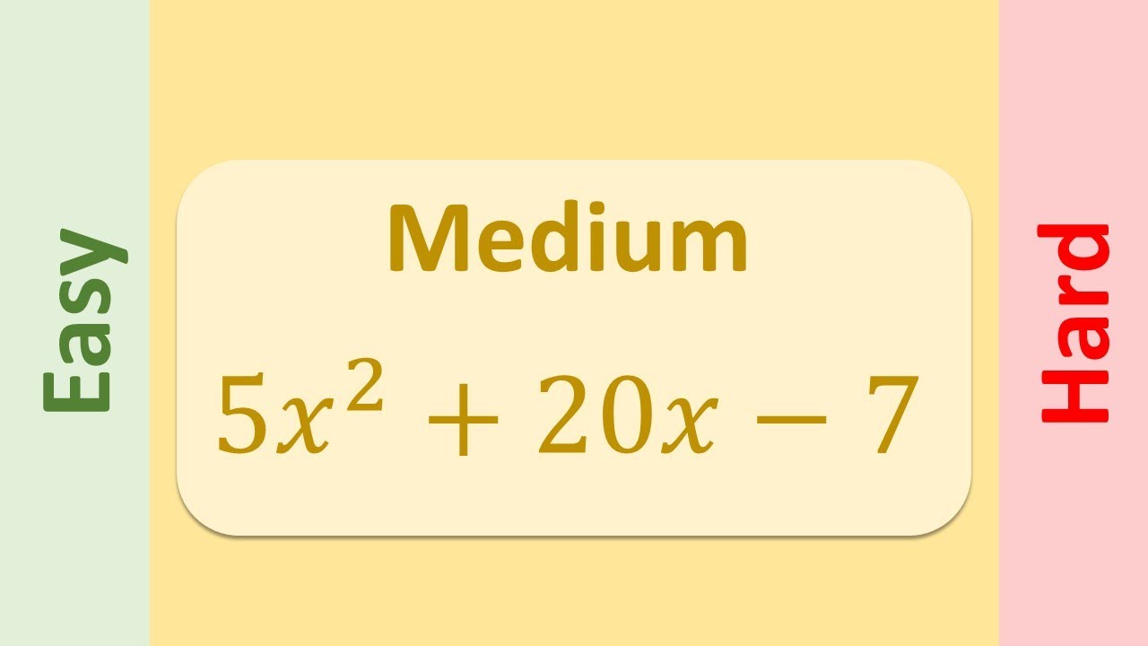 Completing the Square Examples