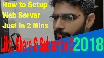 How To Setup Web Server in 2 min From ServerGyan