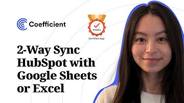 How to Connect HubSpot to Google Sheets or Excel | No-Code 2-way Sync