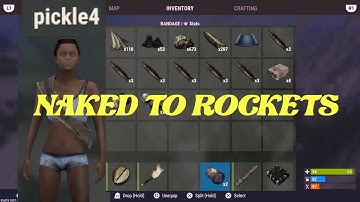 Finding A Secret Rocket Stash Rust Console #shorts