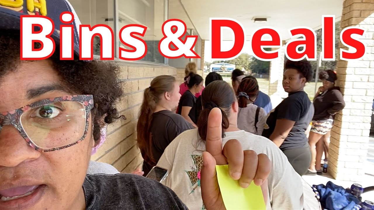 Bins and Deals- Surviving the Crowd!
