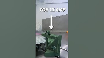 Machinist Trick using Toe Clamps