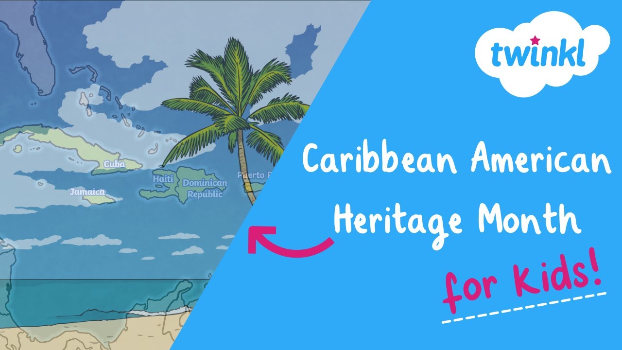 Caribbean American Heritage Flag Bunting