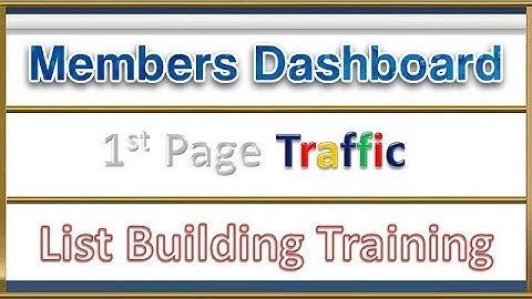 How To Create A Capture Page For Free - Dashboard Walkthrough
