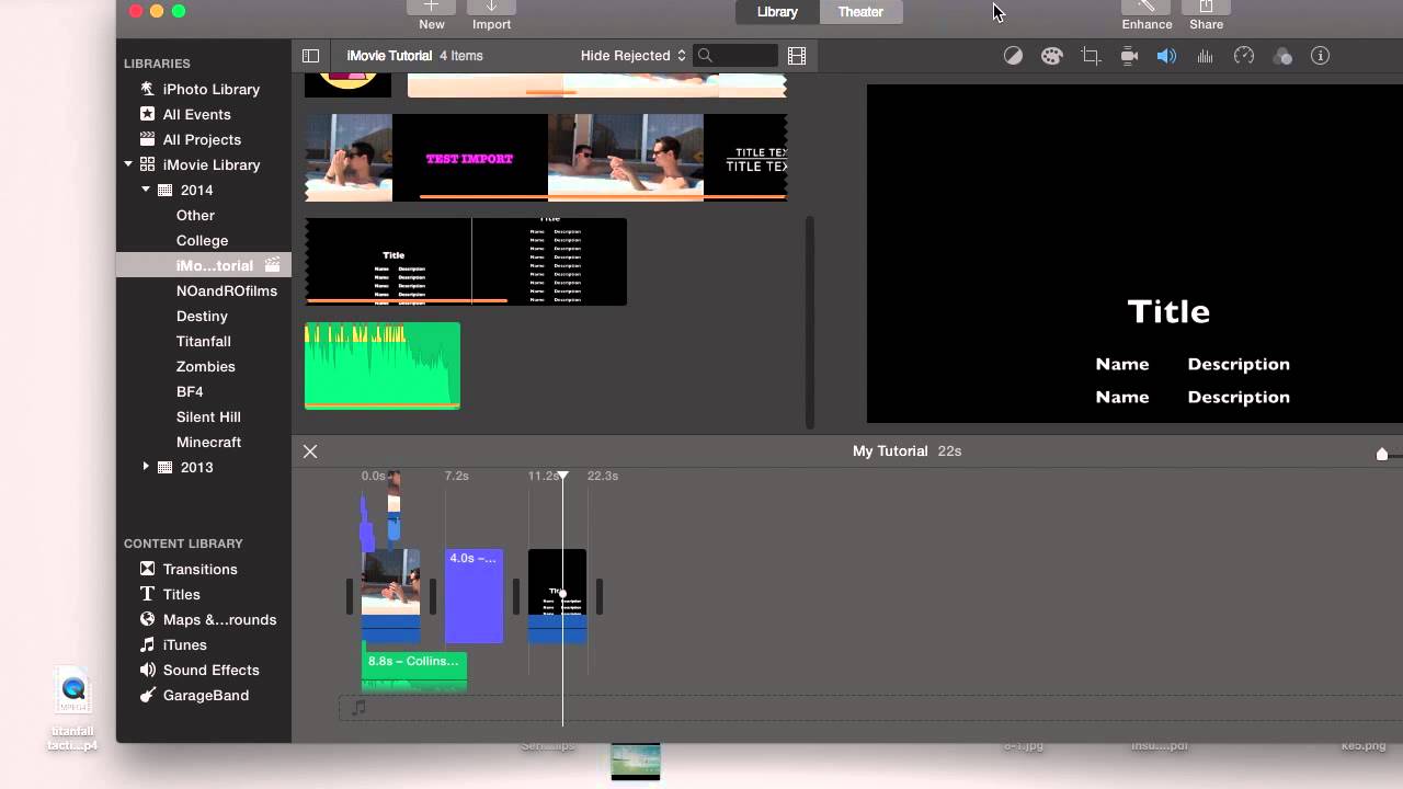 imovie square video imovie square video