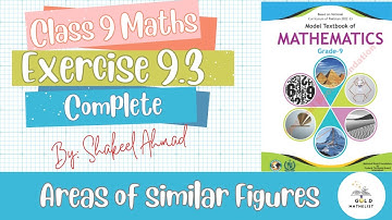 Class 9 Maths Chapter 9 Exercise 9.3 | National Book Foundation | Federal Board