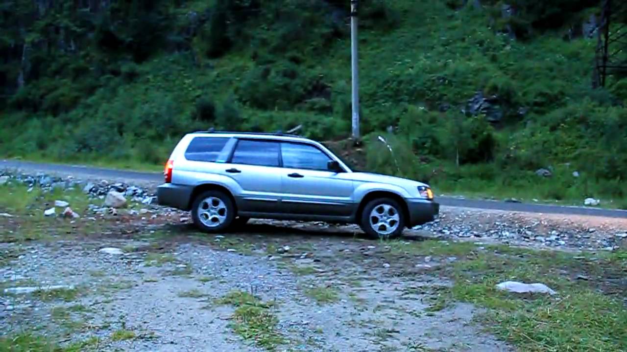 Subaru Forester (AT+LSD) Diagonal test try YouTube