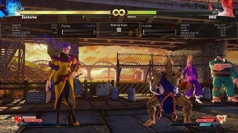 STREET FIGHTER V Rose New stun reset plus air fireball trap